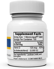 Bariatric-friendly Vitamin D3 with 100 tablets