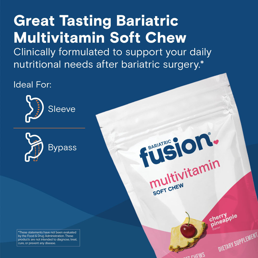 Close-up of Cherry Pineapple Bariatric Multivitamin Soft Chew