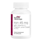 Iron 45 mg with vitamin C, thiamin and copper – hero image