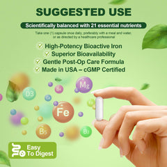 120-capacity bottle for a 6-month supply