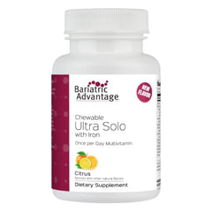 Bariatric Advantage Ultra Solo with Iron bottle label