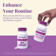 Front of BariMelts B1 packaging showing 90 tablets