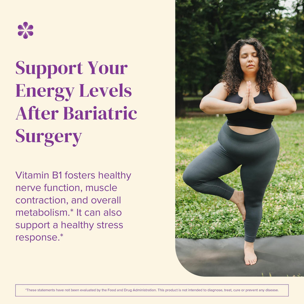 Sugar-free Bariatric B1 vitamin for women after bariatric surgery