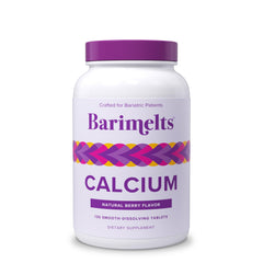 Barimelts Berry Flavor Calcium Citrate with Vitamin D3 & Magnesium tablets - front view