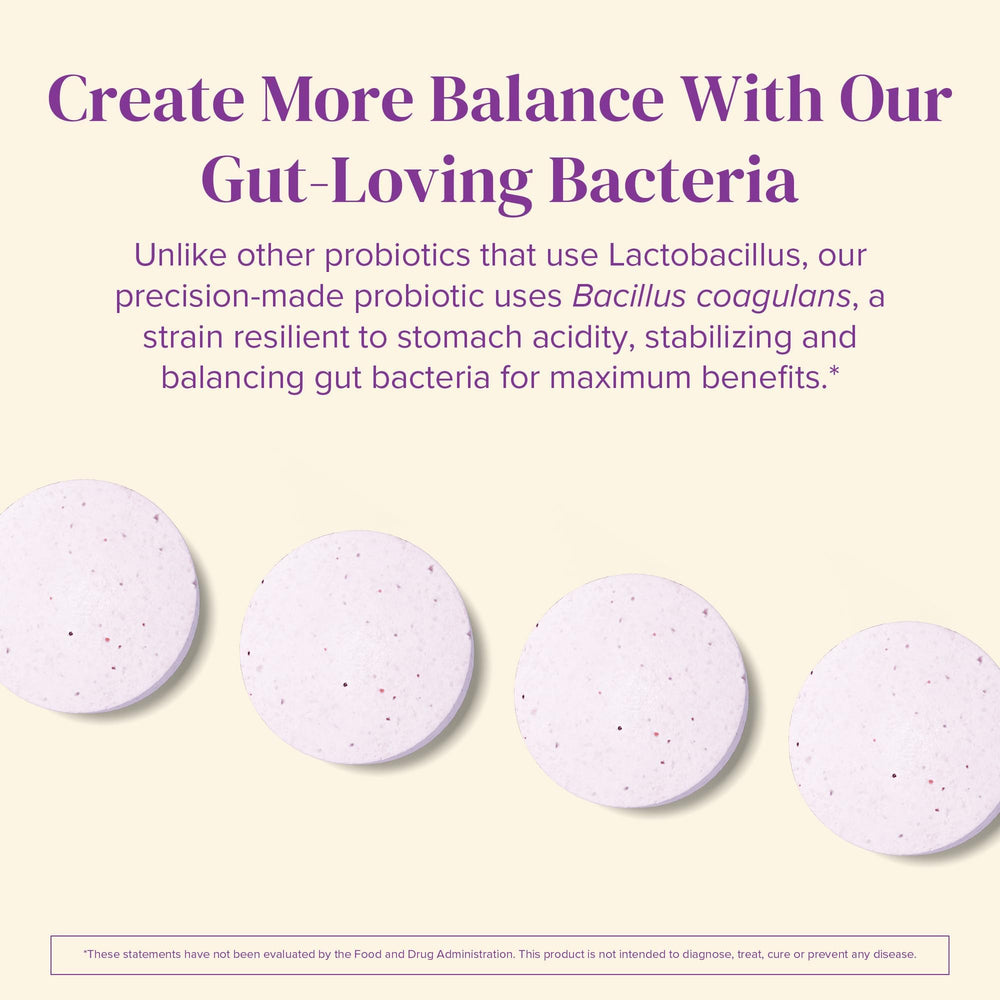 Barimelts Probiotic ingredients and certifications graphic