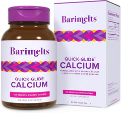 Barimelts Quick-Glide Calcium caplets close-up