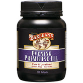 Barlean's Evening Primrose Oil Capsules bottle with 120 softgels