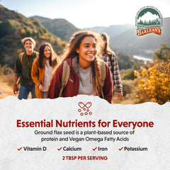 Forti-Flax used in smoothies, yogurt, and baking