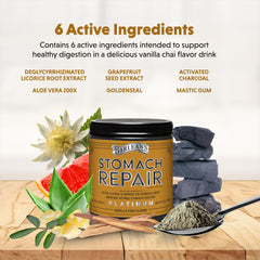 Product label image for Barlean's Stomach Repair Vanilla Chai