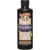 Barlean's Total Omega 3-6-9 liquid oil bottle 16 oz