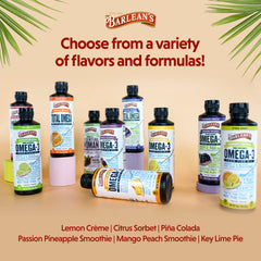 Barlean's packaging label showing USA-made production