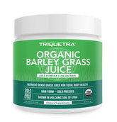 Organic barley grass juice powder harvested in Utah volcanic soil