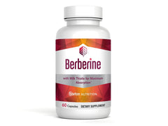 Barton Nutrition Berberine HCL 800mg bottle with Milk Thistle