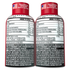 Side angle of BASED BOX Stacker 2 liquid energy shot bottle