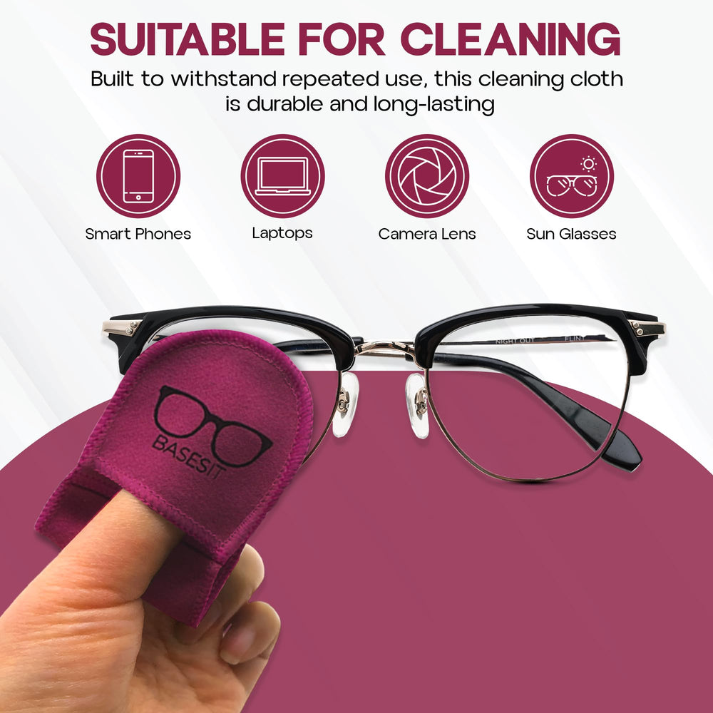 Soft microfiber texture of the Basesit cloth in Rose color