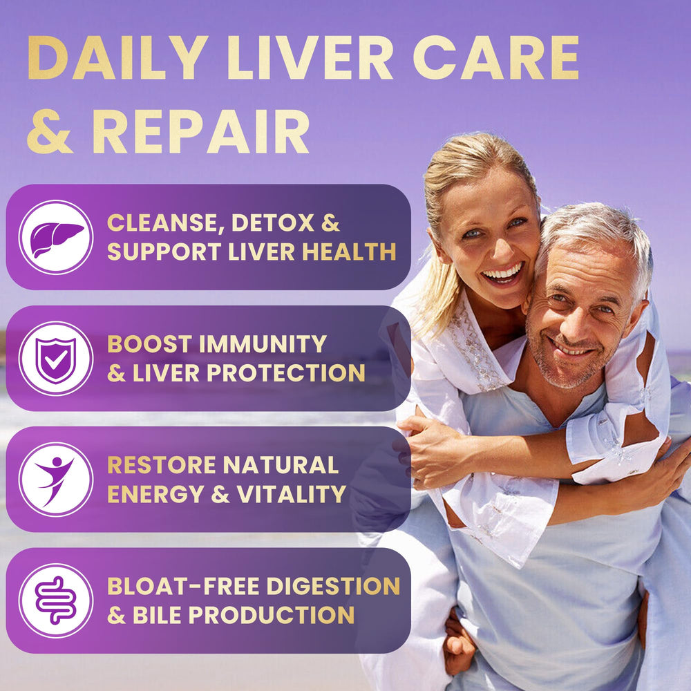 Herbal blend and capsule ingredients array for Baszy Liver Health