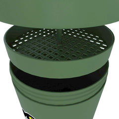 Leak-proof lid with secure seal