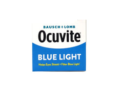 Graphic illustrating macular pigment protection against blue light