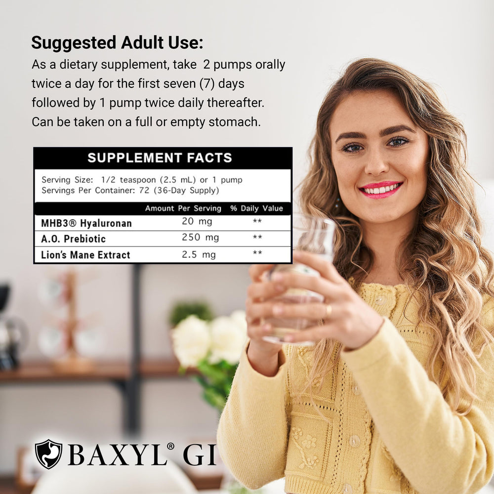 Graphic showing gut health and digestive support