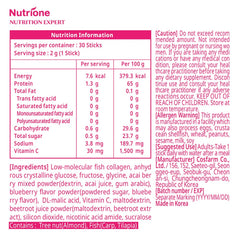 Mix Berry flavor ready to take with water or yogurt