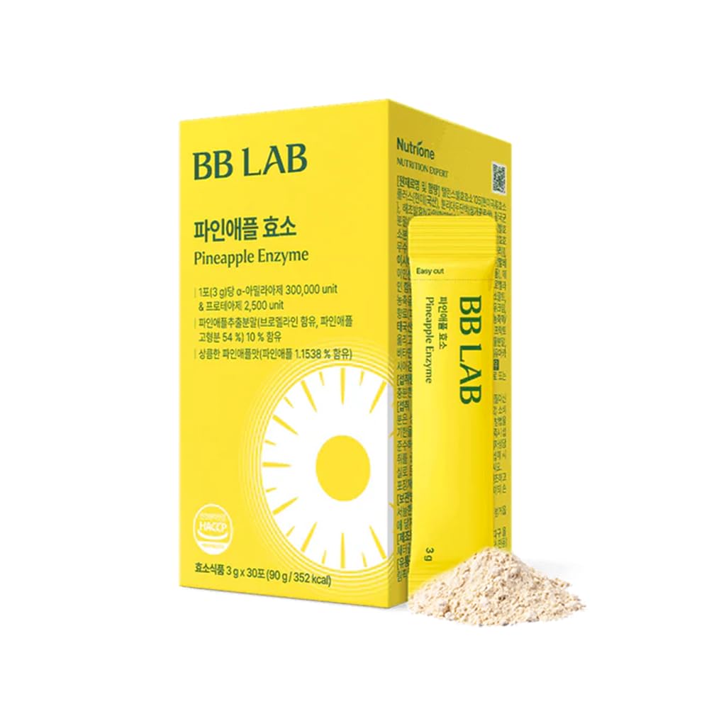 Hero image of BB LAB Pineapple Enzyme Supplement bottle