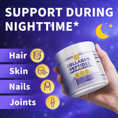 Collagen powder with L-Theanine and Ashwagandha