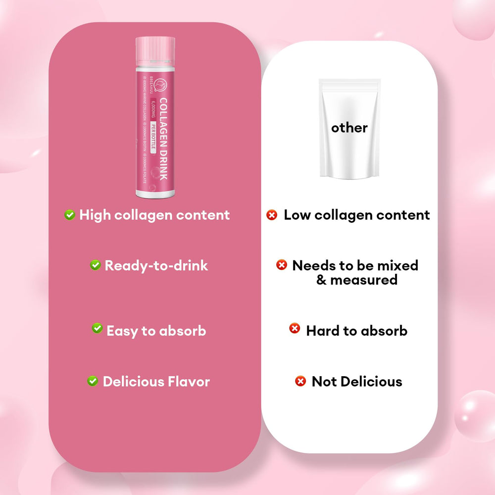 BBEEAAUU Daily-use apple collagen drink visual