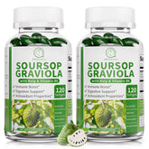 BBEEAAUU soursop capsules pour demonstrates easy daily intake and potential immune support.