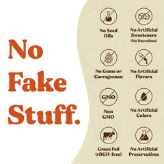 BBfL Grass-Fed Whey Protein Shake prebiotics powder container signals gut-friendly daily sip