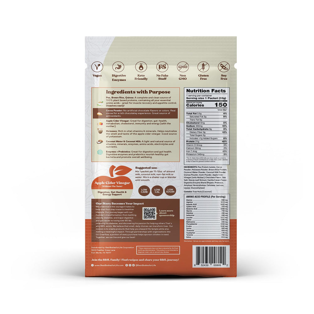 BBfL Cocoa Cream serving in morning routine for fueling workouts