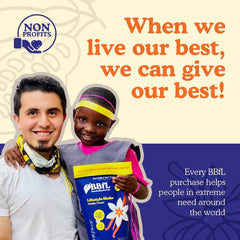 BBfL digestive enzymes and prebiotics support gut health and nutrient absorption.