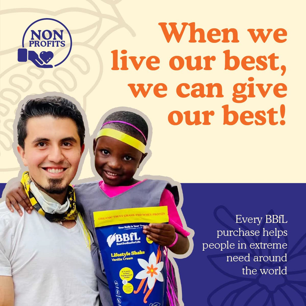 BBfL Protein Shake gluten-free-non-gmo shows clean label for conscious shoppers.