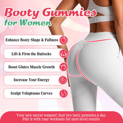 Supplement facts panel for BBL Booty Gummies