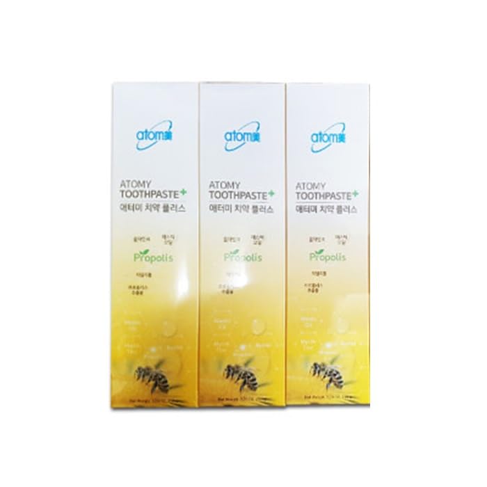 BC233 Korean Toothpaste Propolis Bees Oral Care System packaging front