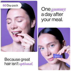 Be Bodywise Biotin Hair Growth Gummies for daily use