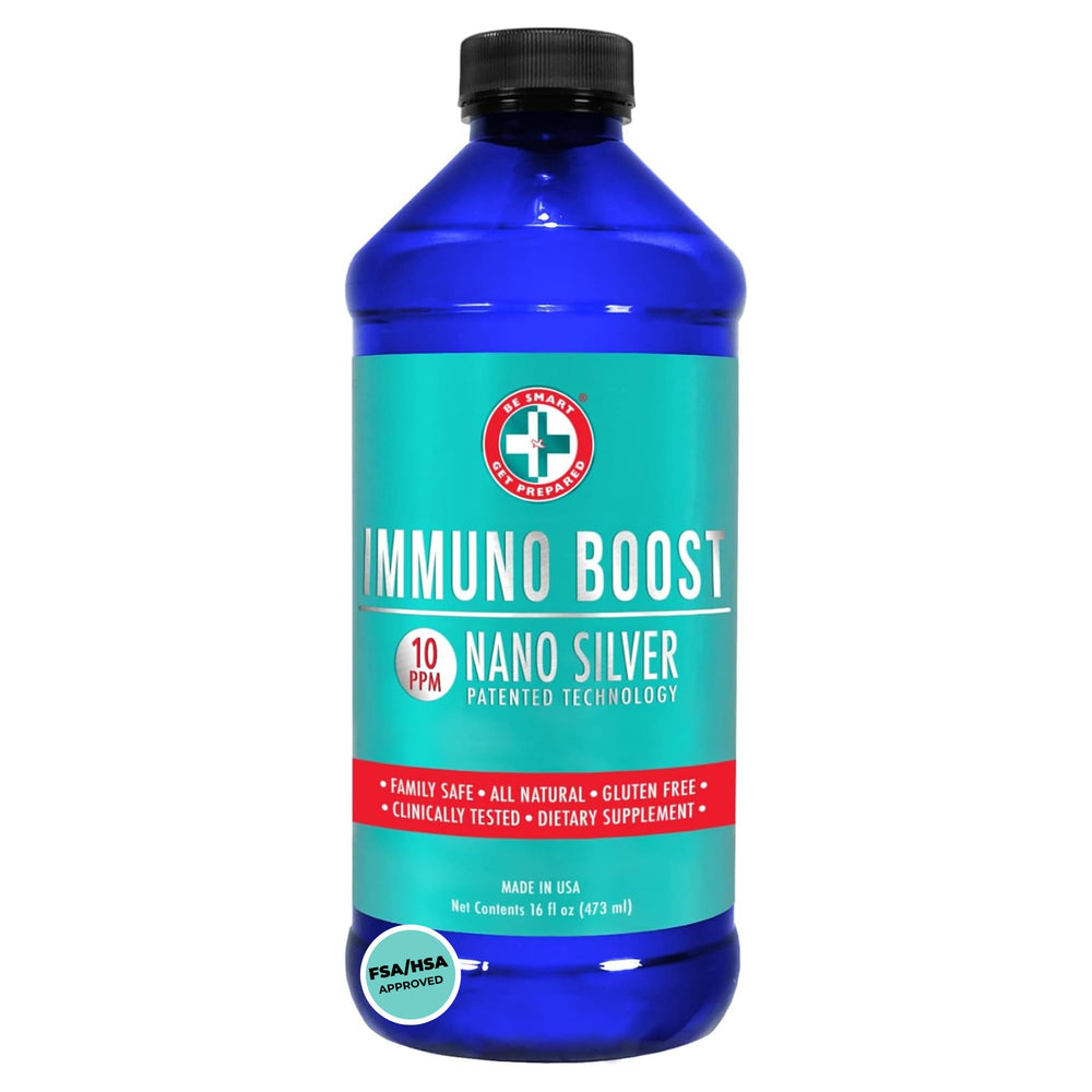 Be Smart Nano Silver Immuno Boost bottle front view
