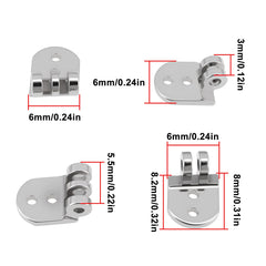 Close-up of right hinges from Be In Your Mind kit
