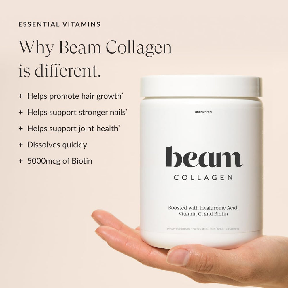 Grass-fed collagen powder illustration