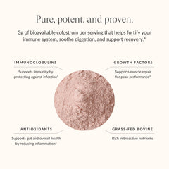 Supports gut health with Beam Colostrum Powder