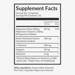 Beam Dream Sleep Capsules label close-up