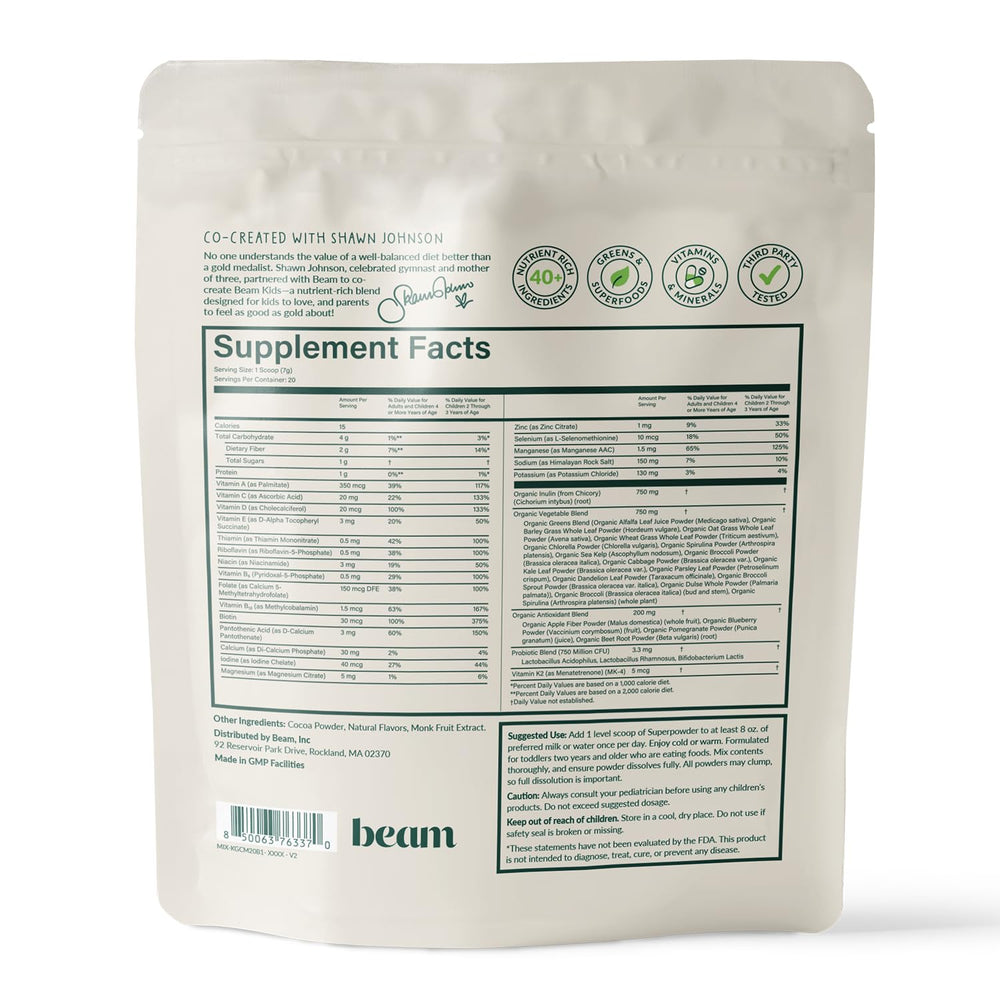 Concept image of kids' immune and gut health