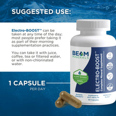 60 capsules per bottle label and nutrition information close-up