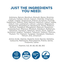 BEAM MINERALS Travel Pack back and packaging details