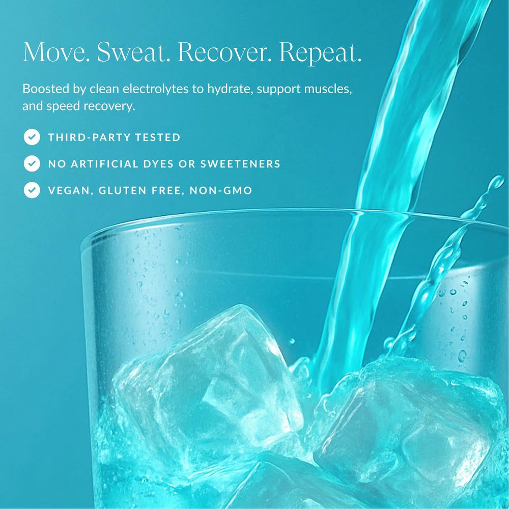 Beam Pre Workout bottle with electrolytes illustrating hydration support.