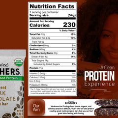 Bearded Brothers organic protein bars wrap, ideal for on-the-go energy.