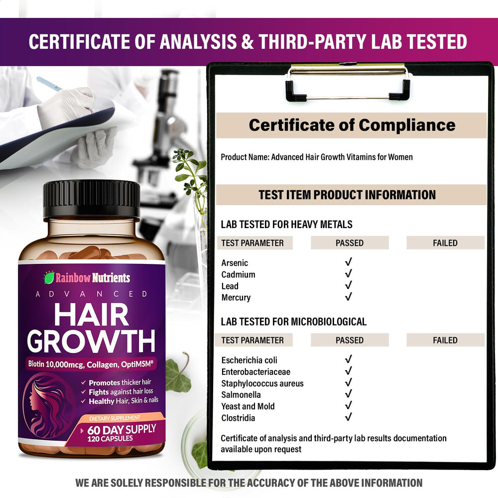 Close-up of vitamins for hair, skin, and nails