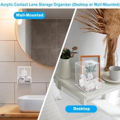Close-up of acrylic material and removable lid on Beautyflier dispenser