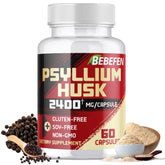 BEBEFEN Psyllium Husk Capsules bottle front view