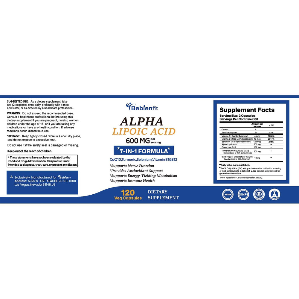 Bebien Fit 120-capsule bottle