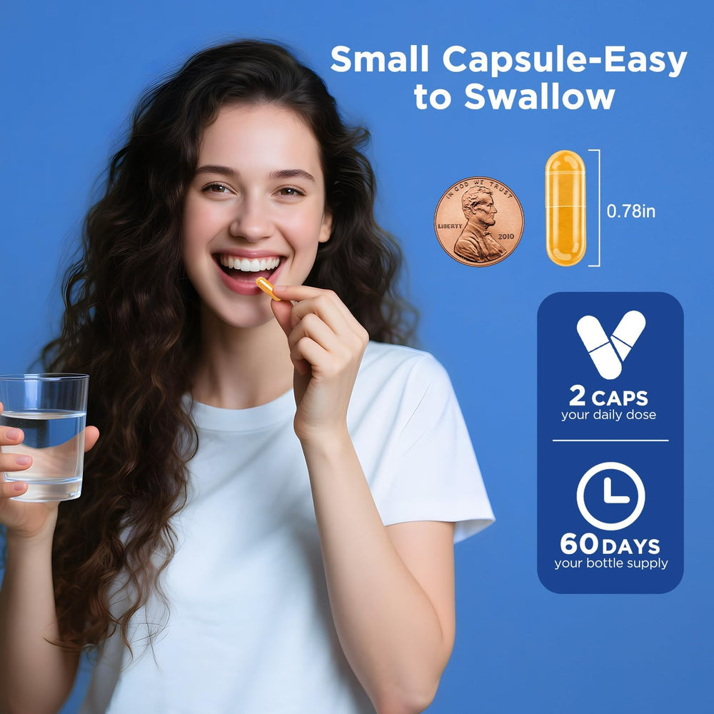 Black Pepper Extract (piperine) for enhanced absorption